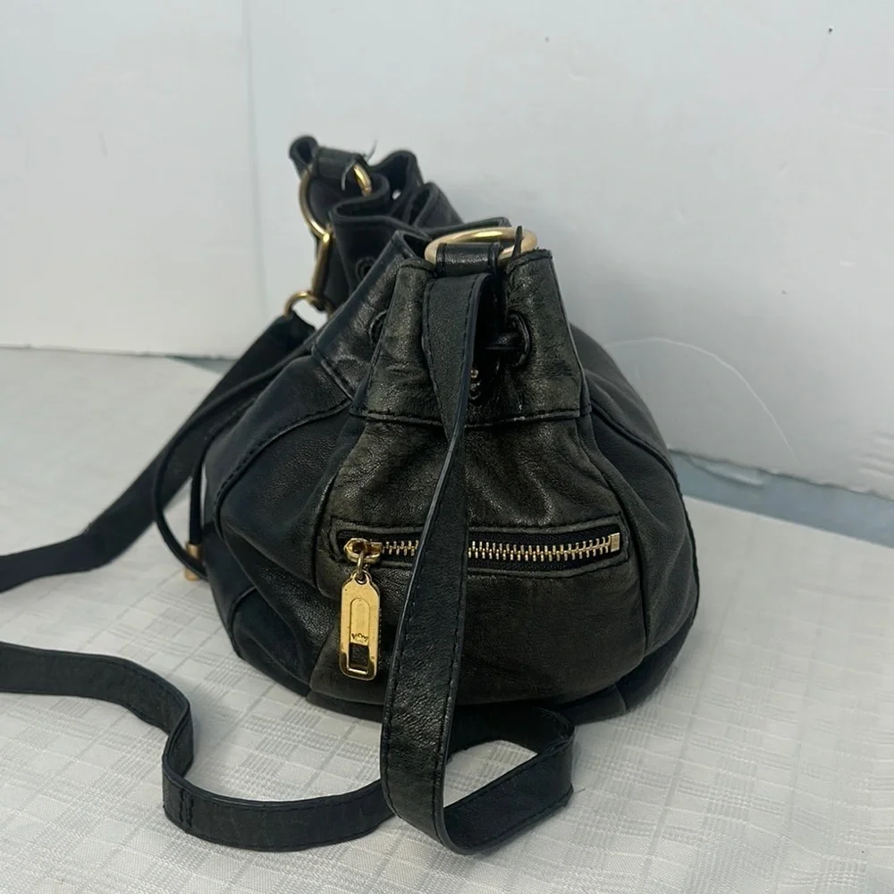 Vintage Juicy Couture, black, soft, leather bag